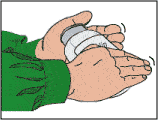 Medicines that are being given as an injection should be <b>rolled</b> - not shaken!